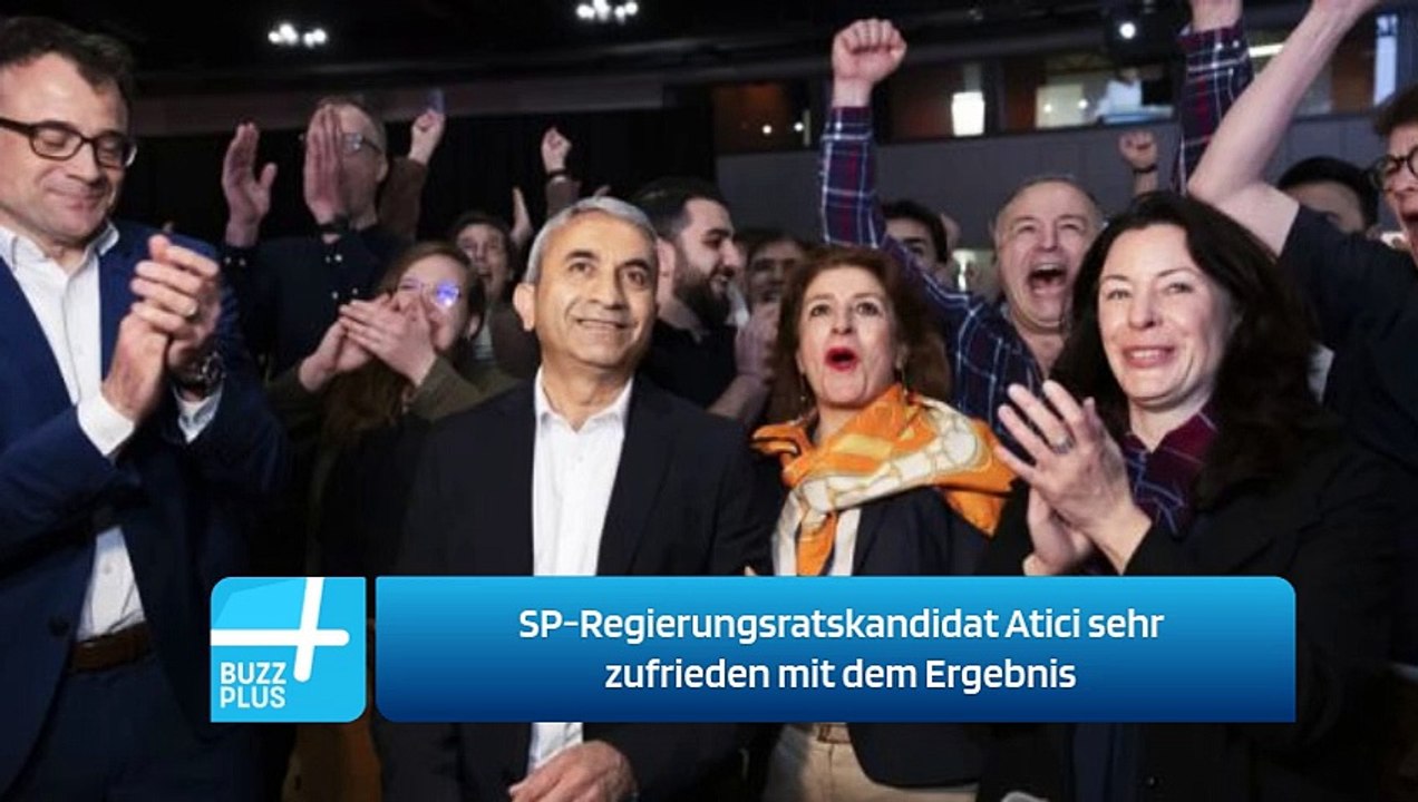 SP-Regierungsratskandidat Atici sehr zufrieden mit dem Ergebnis