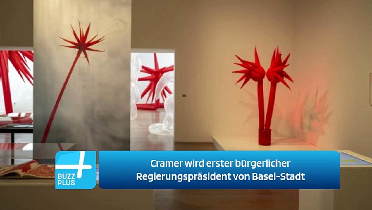 Cramer wird erster bürgerlicher Regierungspräsident von Basel-Stadt