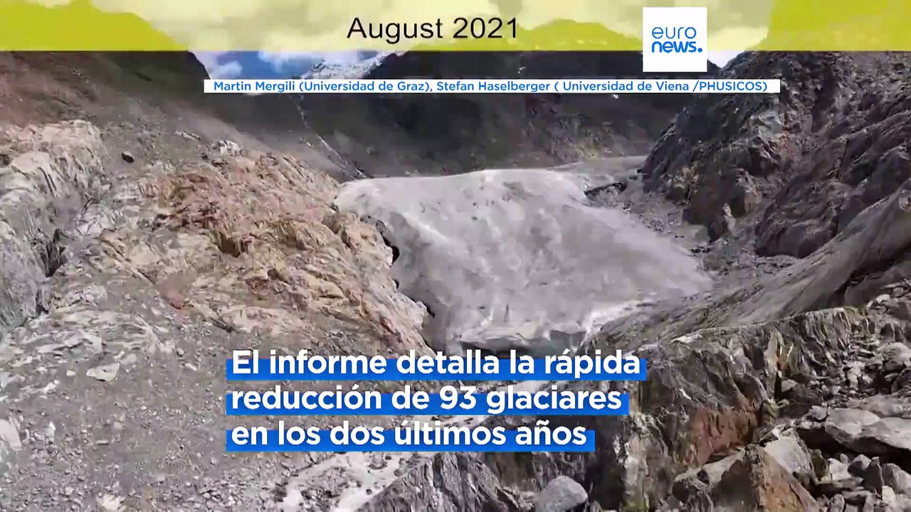 Cambio climático: Los glaciares austriacos desaparecerán en 45 años