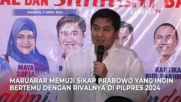 Maruarar Sirait Blak-blakan soal Partai dan Peluang Prabowo Ketemu Megawati
