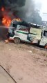 video story- खड़ी एम्बुलेंस में अचानक लगी आग, दहशत में आए लोग, एक घंटे की कड़ी मशक्कत के बाद पाया काबू