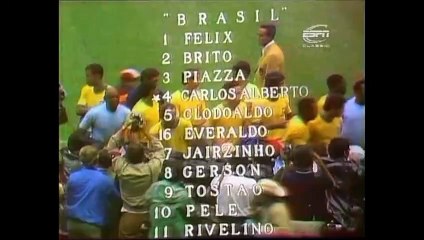 Brazil v Italy World Cup Final 21-06-1970