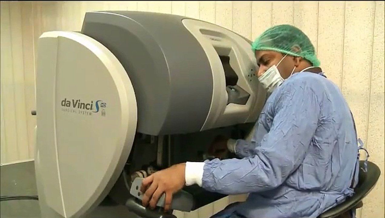da Vinci Robotic Surgery Operation Theatre of World Laparoscopy Hospital