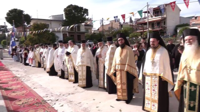 Τελέστηκαν τα Θυρανοίξια του νέου Ιερού Ναού Αγίων Κωνσταντίνου και Ελένης στη Νέα Μαγνησία