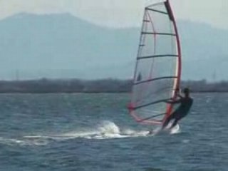 Funboard, Port Leucate, 5 avril 2008, Rider : Tom