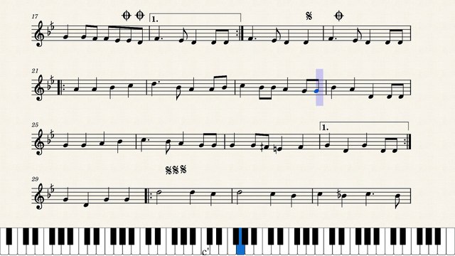 النوتة الموسيقية,,,,,لرائعة فريد الاطرش,,,أنا وانت أنا وانت والحبّ كفاية علينا,,, تدوين ماهر الغمرى