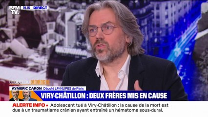 Hyperviolence: "Si on peut déjà lutter contre la pauvreté, ce sera déjà une partie du problème qui sera traitée", suggère Aymeric Caron (REV-LFI)
