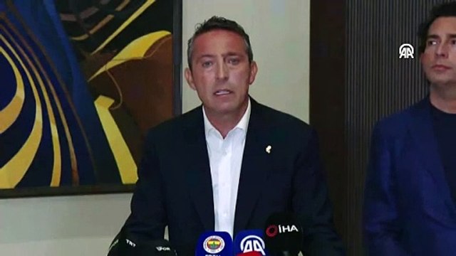 Fenerbahçe Spor Kulübü Başkanı Ali Koç'un açıklamaları