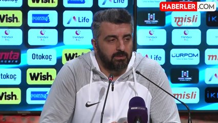 Sinan Kaloğlu: Rakip oyuncular oyunu iyi soğuttular, hakem de buna çanak tuttu