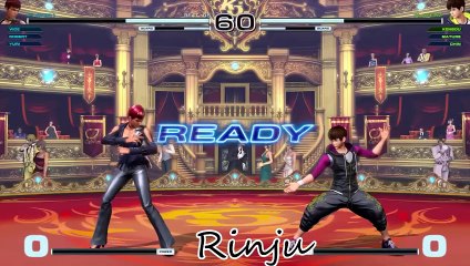 KoF 14 Gameplay  Vice Robert Yuri vs Kensou Mature Chin