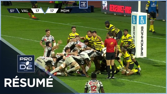 PRO D2 Saison 2023-2024 J25 - Résumé Valence Romans - Stade Montois Rugby