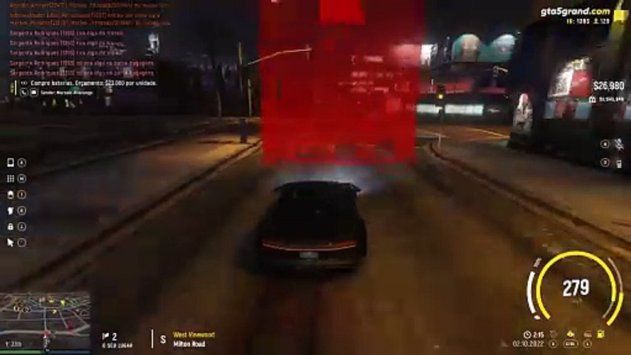 GTA V - Grand RP PT  - Corrida de Rua 02 10 2022 - 0215 -  Sargento Rodrigues