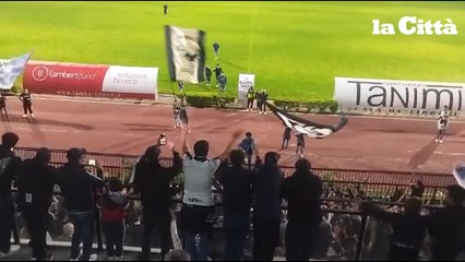 Cavese promossa in C, grande festa al "Lamberti"