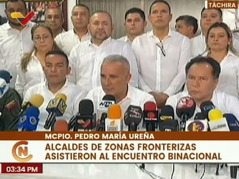 Táchira | Autoridades de áreas fronterizas acudieron al Encuentro Binacional de agenda diplomática