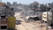 İsrail ordusunun çekildiği Han Yunus'taki yıkımın boyutu görüntülendi