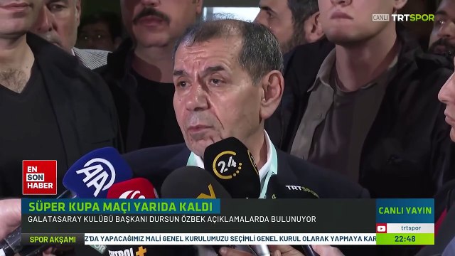 Dursun Özbek, TFF'nin seçim kararı hakkında konuştu: Saygı duymak gerek