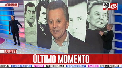 A los 83 años "Palito" Ortega se retira de los escenarios