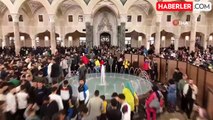 Kadir Gecesi'nde Şahinbey Millet Camii doldu taştı