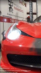 The Ferrari gives itself a Spray #shorts #ferrari458