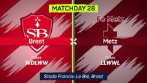 Brest stay second after winning seven-goal thriller