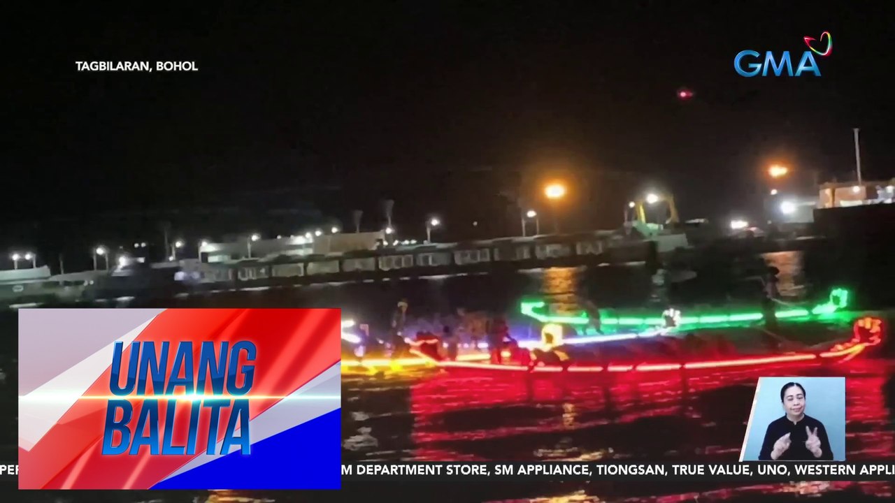 Dragon Boat race na glow in the dark, idinaos para sa Saulog Festival | UB