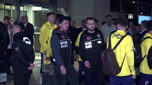 Fenerbahçe kafilesi İstanbul'a döndü