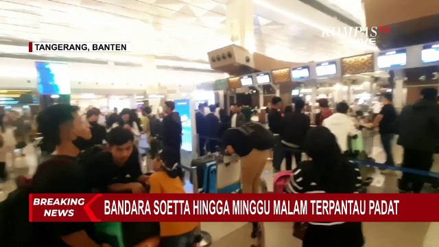 Pantauan Situasi Mudik Lebaran di Bandara Soetta: Padat Pemudik!