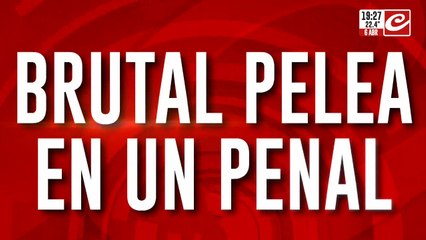 Brutal pelea en un penal: un preso mató a otro