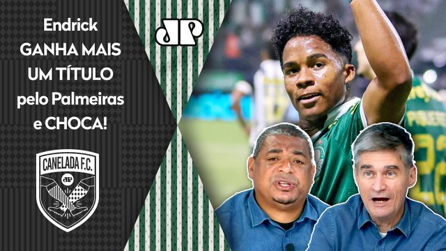 ISSO É ANORMAL! É ESPANTOSO! O Endrick já tem 5 TÍTULOS aos 17 ANOS! O Palmeiras foi CAMPEÃO e...