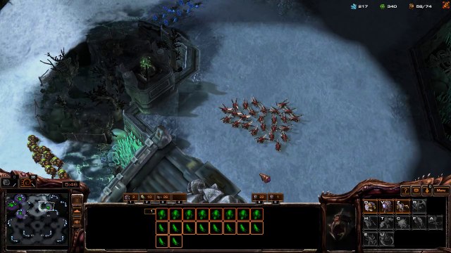 [StarCraft 2] No.0178 Intermediate ZERG player fights A.I., LOST [Baneling Nest Pattern]