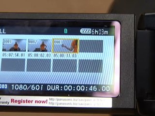 Using the Panasonic AG-AC160 Camera