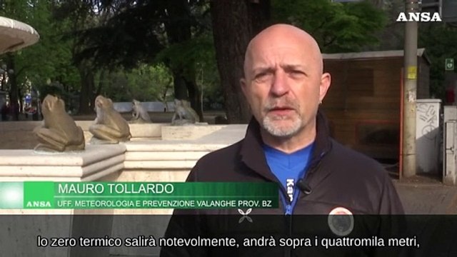 Anticipo d'estate in Alto Adige, zero termico a 4.000 metri di quota