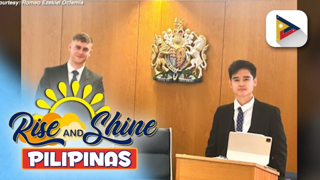 Pinoy na wagi sa U.K National Speed Mooting Competition 2024, ating kilalanin!