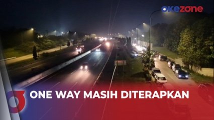 One Way Masih Diterapkan, Begini Situasi Arus Mudik di Tol Cipali Menuju Jawa Tengah
