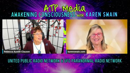 Rebecca Austill-Clausen Spiritual Transformation on ATP Media with KAren Swain