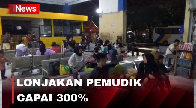 Arus Mudik, Jumlah Pemudik Terminal Kampung Rambutan Melonjak 300%
