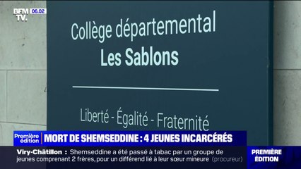 Скачать видео: Mort de Shemseddine à Viry-Châtillon: 4 jeunes incarcérés et mis en examen pour assassinat