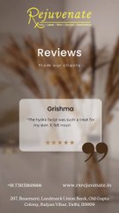 THE BEST HEALTHYSKIN CLINIC IN NORTH DELHI & DELHI NCR.