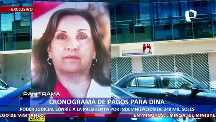 ¡Exclusivo! Cronograma de pagos para Dina: Poder Judicial sonríe a la presidenta por indemnización de 240 mil soles