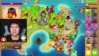 Playing with viewers in Bloons TD 6 BTD6 - Backseating ✅ - Day 4 part 7