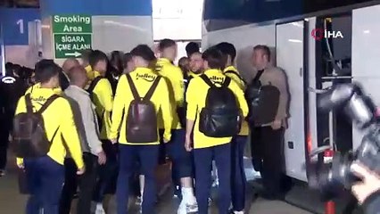 Fenerbahçe kafilesi İstanbul'a geldi