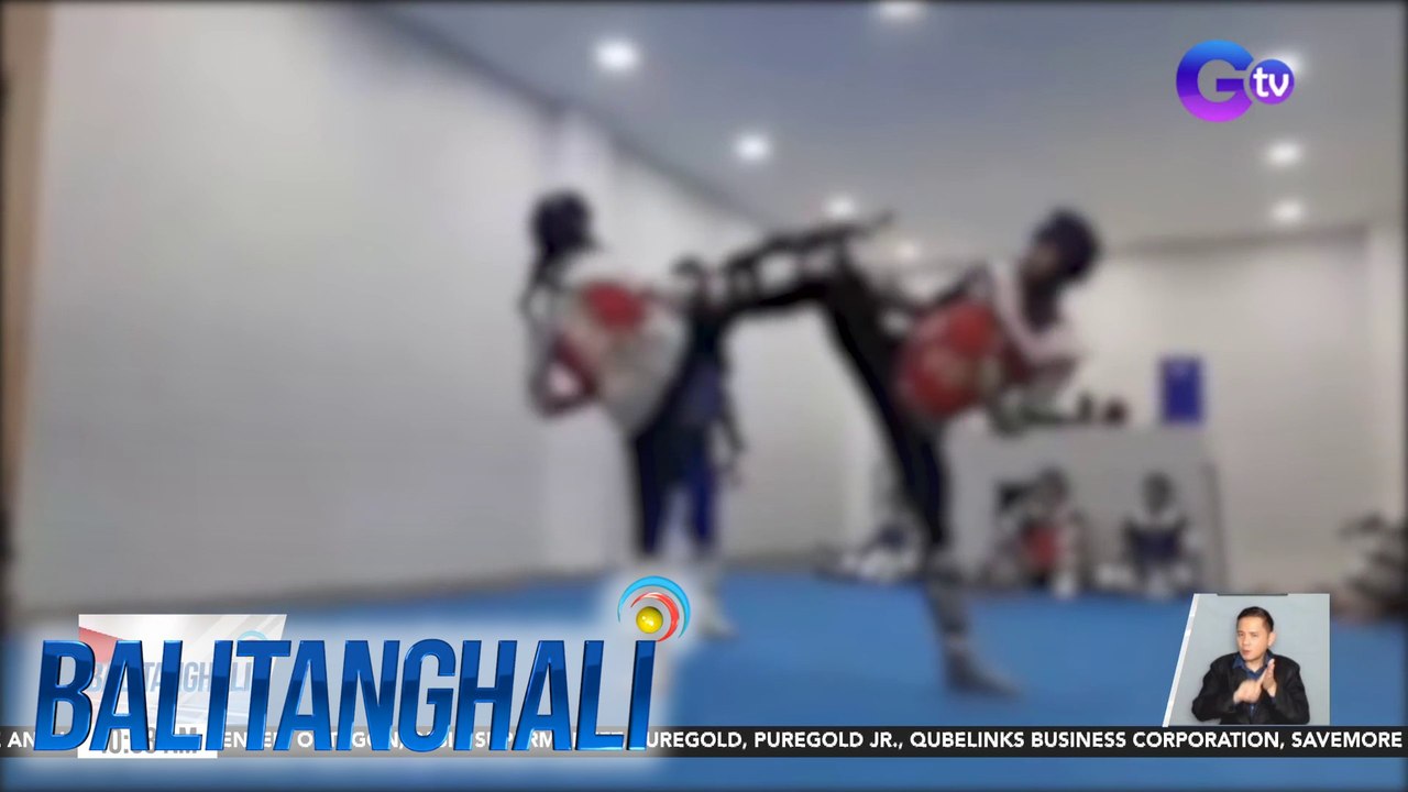 Taekwondo black belter, itinangging may utos na...