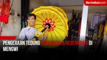 Pengerajin Tedung Terkendala Regenerasi di Mengwi