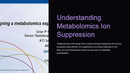 Understanding Metabolomics Ion Suppression: A Comprehensive Review