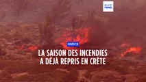 En Grèce, la saison des incendies a déjà repris, 72 feux déclarés