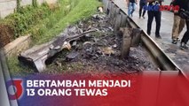 Kecelakaan Adu Banteng Km 58, Korban Bertambah Menjadi 13 Orang Tewas