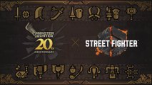 Street Fighter 6 - Collaboration des 20 ans de Monster Hunter