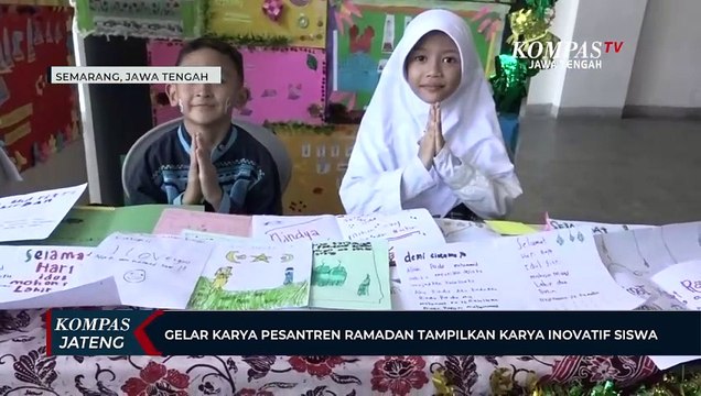 Gelar Karya Pesantren Ramadan Tampilkan Karya Inovatif Siswa