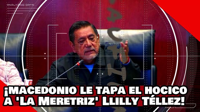 ¡VEAN! ¡Macedonio y Morena le cierran el hocicote a la Meretriz Llilly Téllez por ladrar vs. morena!