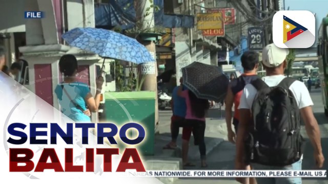Pagkakaroon ng ‘heat signals’ para magabayan ang suspensyon ng pasok tuwing mainit ang panahon, ipinanukala ng isang mambabatas